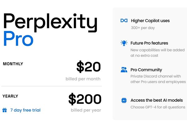 Khám phá sức mạnh vượt trội của gói Perplexity Pro