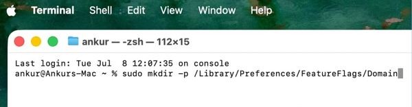 Hướng dẫn cách khôi phục Launchpad trên macOS 26 15 Dán dòng lệnh vào