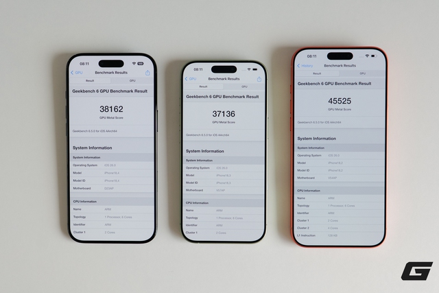 Test hiệu năng iPhone 17 series và iPhone Air: Cái kết bất ngờ!- Ảnh 3. Test hiệu năng iPhone 17 series và iPhone Air: Cái kết bất ngờ!- Ảnh 3.