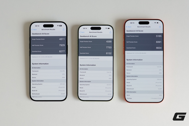 Test hiệu năng iPhone 17 series và iPhone Air: Cái kết bất ngờ!- Ảnh 4. Test hiệu năng iPhone 17 series và iPhone Air: Cái kết bất ngờ!- Ảnh 4.