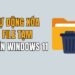 Hướng dẫn cách tự động xóa file tạm trên Windows 11